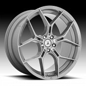 Asanti Black Label ABL37 Monarch Titanium Brushed Custom Wheels